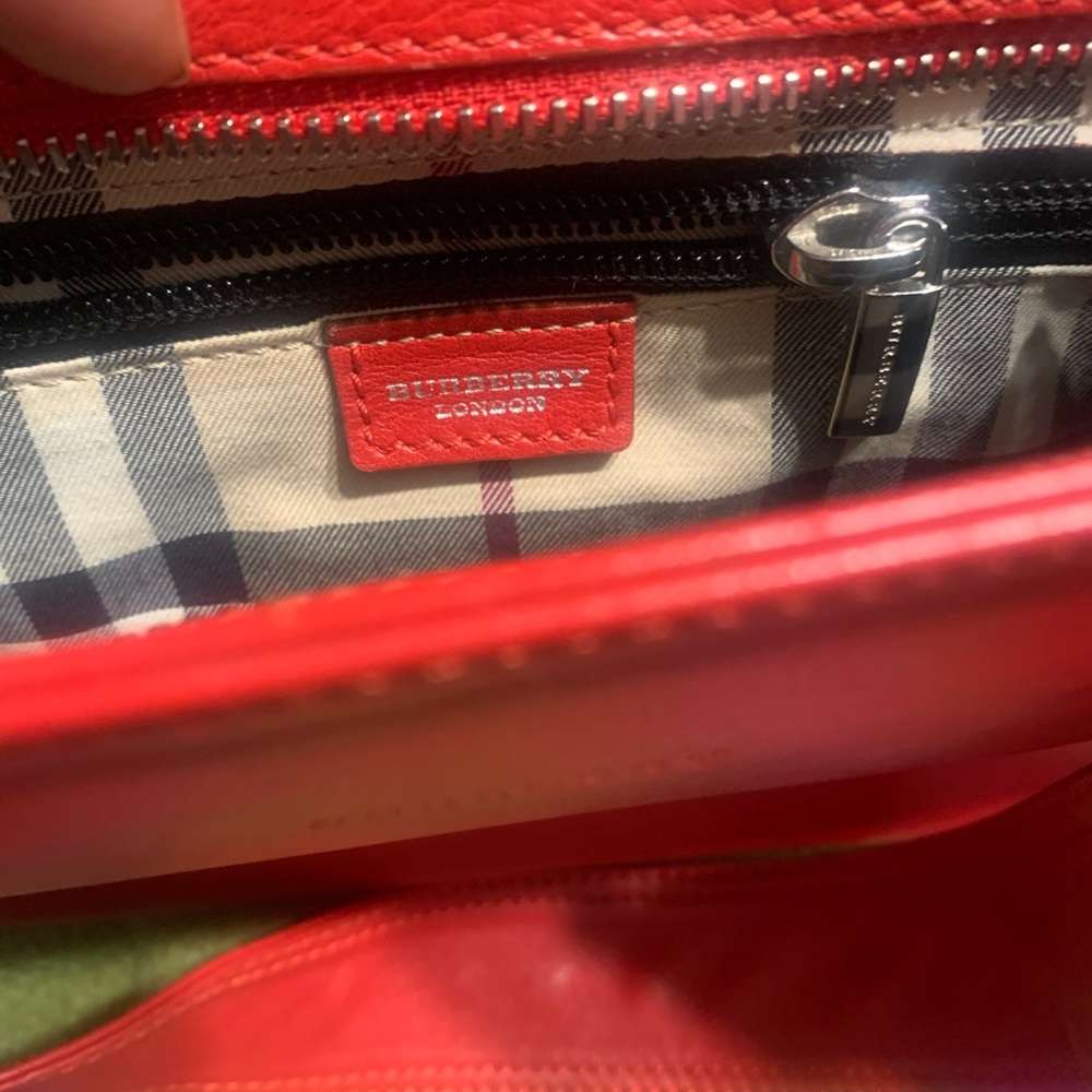 Burberry Red Purse - Picture 7 of 15